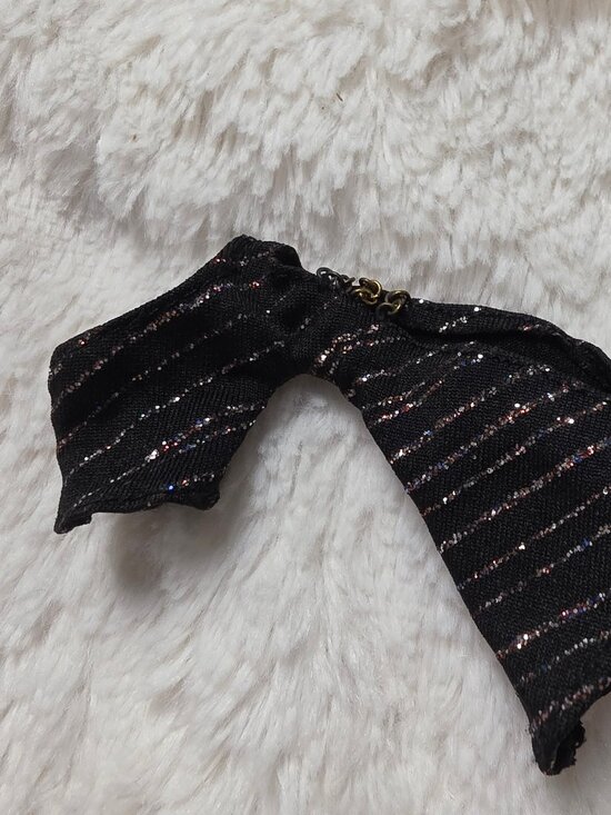 Bratz Other - Vintage 2004 Bratz Flashback Fever Sasha Asymmetrical 70s Style Black Top Disco